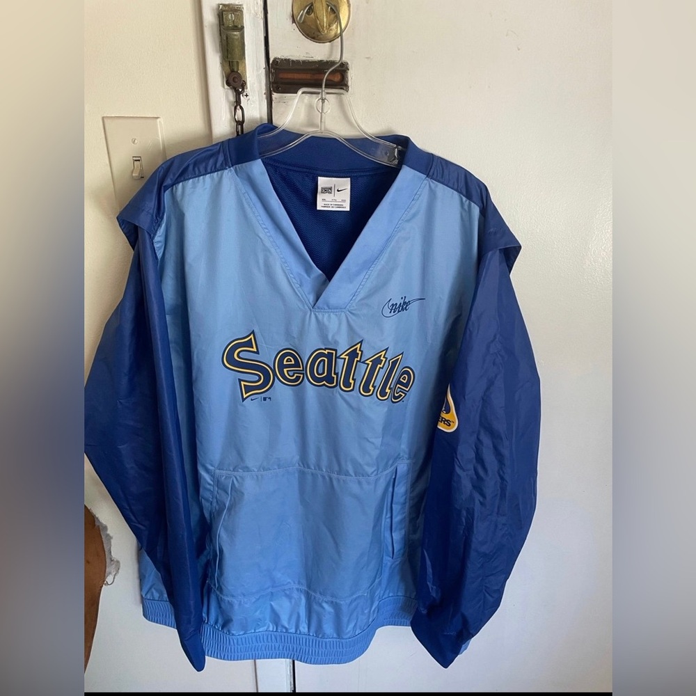 Seattle Mariners Nike men’s MLB Cooperstown windbreaker jacket XXL
